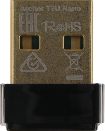 Сетевой адаптер Wi-Fi TP-Link Archer T2U NANO AC600 USB 2.0