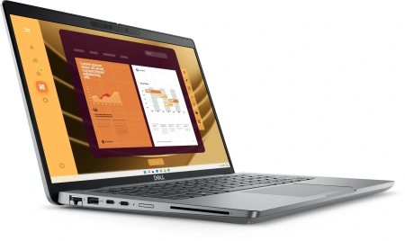 Ноутбук Dell Latitude 5450 Core Ultra 5 135U 16Gb SSD512Gb Intel Graphics 14" WVA FHD (1920x1080) Linux grey WiFi BT Cam (5450-5360)
