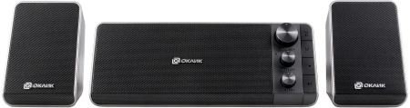 Колонки Оклик OK-450 2.1 черный 15Вт BT портативные