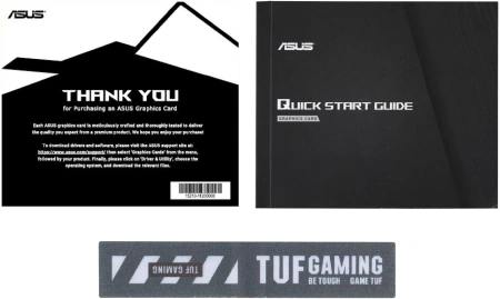 Видеокарта Asus PCI-E 5.0 TUF-RTX5060-O8G-GAMING NVIDIA GeForce RTX 5060 8Gb 128bit GDDR7 2640/28000 HDMIx1 DPx3 HDCP Ret