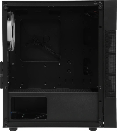 Корпус Aerocool Atomic Lite-G-BK-v2 черный без БП mATX 6x120mm 2x140mm 1xUSB2.0 2xUSB3.0 audio bott PSU