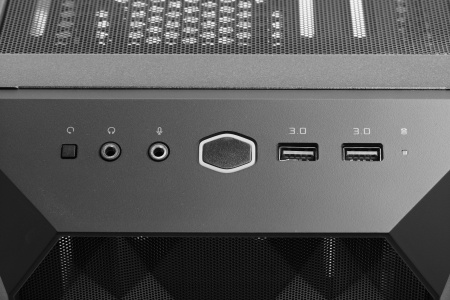 Корпус Cooler Master MasterBox TD300 Mesh черный без БП mATX 4x120mm 4x140mm 2xUSB3.0 audio bott PSU