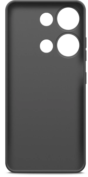 Чехол (клип-кейс) BoraSCO для Xiaomi Poco M6 Pro Silicone Case черный (73016)