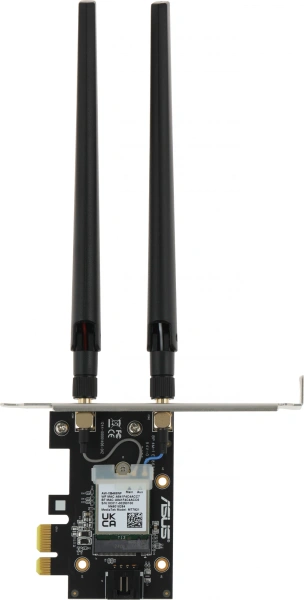 Сетевой адаптер Wi-Fi + Bluetooth Asus PCE-AX1800 AX1800 PCI Express (ант.внеш.съем) 2ант.