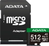 Флеш карта microSDXC 512GB A-Data UD512GUI3V30A2SP-RA1 Speed Plus V30 A2 + adapter