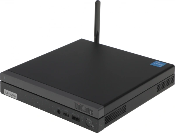 Неттоп Lenovo ThinkCentre Neo 50q Gen 4 i3 1215U (1.2) 8Gb SSD256Gb UHDG без ОС GbitEth WiFi BT 65W kb мышь клавиатура черный (12LN003KUM)