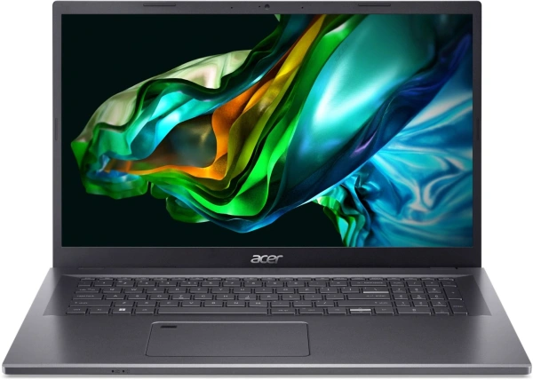 Ноутбук Acer Aspire 5 A517-58GM-505U Core i5 1335U 16Gb SSD512Gb NVIDIA GeForce RTX 2050 4Gb 17.3" IPS FHD (1920x1080) без ОС metall WiFi BT Cam (NX.KJLCD.006)