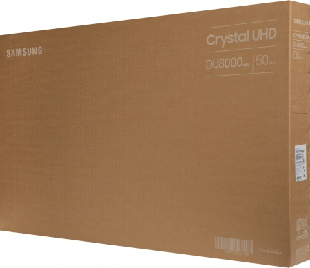 Телевизор LED Samsung 50" UE50DU8000UXRU Series 8 черный 4K Ultra HD 60Hz DVB-T2 DVB-C DVB-S2 USB WiFi Smart TV (RUS)