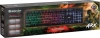 Клавиатура Defender Arx GK-196L RU черный USB for gamer LED (45196) кабель 1.5м