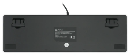 Клавиатура Оклик 970G Dark Knight механическая черный/серебристый USB for gamer LED