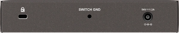 Коммутатор D-Link DGS-1008P DGS-1008P/F3A (L2) 8x1Гбит/с 4PoE+ 60W неуправляемый