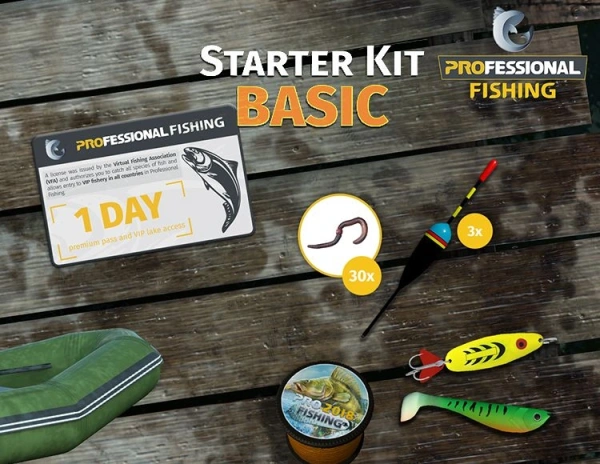 Дополнение к игре для ПК Ultimate Games Professional Fishing: Starter Kit Basic (6+)