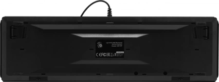 Клавиатура A4Tech B975P черный USB for gamer LED (подставка для запястий) кабель 1.8м