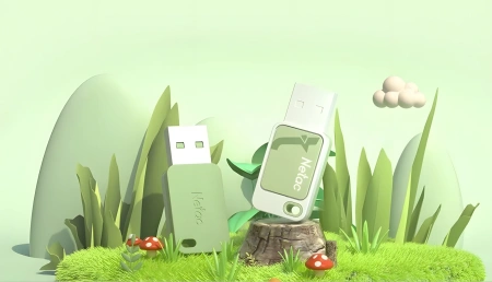 Флеш Диск Netac 8Gb UA31 NT03UA31N-008G-20BL USB2.0 синий