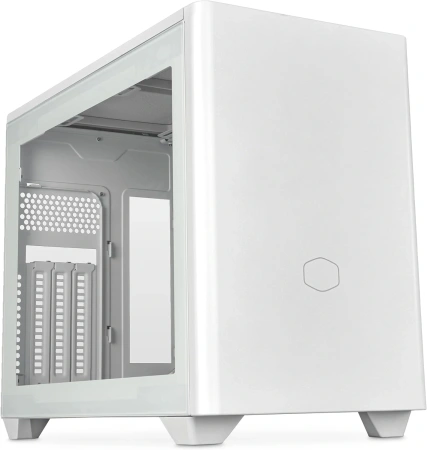 Корпус Cooler Master MasterBox NR200P V2 белый без БП miniITX 3x120mm 2x140mm 2xUSB3.0 audio bott PSU