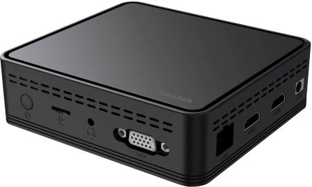 Неттоп Digma Mini Office P N5030 (1.1) 8Gb SSD256Gb UHDG 605 CR Windows 11 Pro GbitEth WiFi BT 36W черный (DPN5-8CXW01)