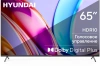 Телевизор LED Hyundai 65" H-LED65BU7006 Android TV Frameless Metal черный/серебристый 4K Ultra HD 60Hz DVB-T DVB-T2 DVB-C DVB-S DVB-S2 USB WiFi Smart TV