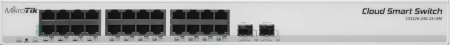 Коммутатор MikroTik CSS326-24G-2S+RM (L2) 24x1Гбит/с 2SFP+ управляемый