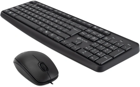 Клавиатура + мышь Оклик S603 клав:черный мышь:черный USB
