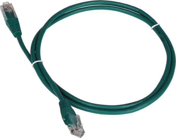 Патч-корд Lanmaster TWT-45-45-15-GN UTP RJ-45 вил.-вилка RJ-45 кат.5E 15м зеленый ПВХ