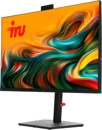 Моноблок IRU Strato 31.5" QHD i7 12650H (2.3) 16Gb SSD1Tb UHDG Windows 11 Pro GbitEth WiFi BT 90W Cam черный 2560x1440
