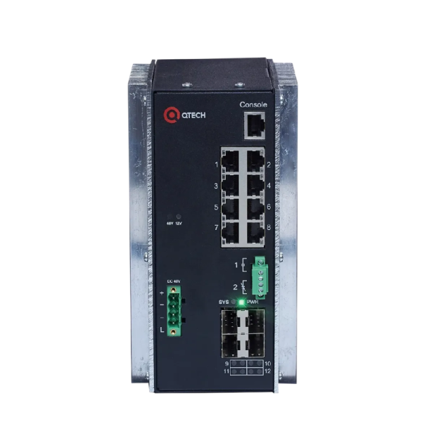 Qtech QSW-3310-12T-I-POE-D