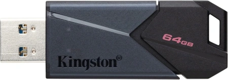 Флеш Диск Kingston 64Gb DataTraveler Exodia Onyx DTXON/64GB USB3.2 черный