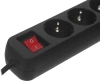 Сетевой удлинитель Defender G418 1.8м (4 розетки) черный (коробка)