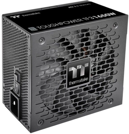 Блок питания Thermaltake ATX 1650W Toughpower TF3 Gen.5 80+ titanium 24pin APFC 140mm fan color LED 16xSATA Cab Manag RTL
