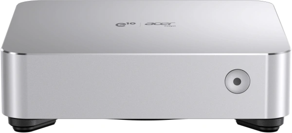 Неттоп Acer Gadget E10 ETBox1 i5 13500H (2.6) 16Gb SSD512Gb UHDG Windows 11 Pro 2x2.5GbitEth WiFi BT 120W серебристый/черный