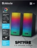 Колонки Defender Spitfire 2.0 черный 6Вт беспроводные BT