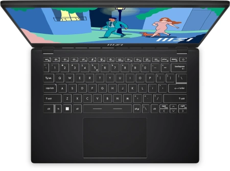 Ноутбук MSI Modern 14 C7M-239XRU Ryzen 5 7530U 8Gb SSD512Gb AMD Radeon Graphics 14" IPS FHD (1920x1080) FreeDOS black WiFi BT Cam (9S7-14JK12-239)