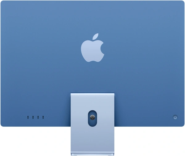 Моноблок Apple iMac A3137 24" 4.5K M4 10 core (4) 24Gb SSD512Gb 10 core GPU macOS WiFi BT 143W клавиатура мышь Cam синий 4480x2520