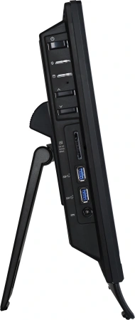 Моноблок MSI Pro AP162T ADL-014XRU 15.6" Full HD Touch N100 (0.8) 8Gb SSD256Gb UHDG CR без ОС 2xGbitEth WiFi BT 65W клавиатура мышь Cam черный 1920x1080