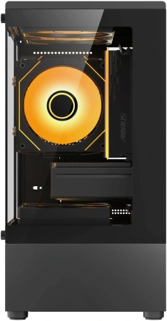 Корпус Accord ACC-UE2B TG OFFICE PRO черный без БП mATX 1xUSB3.0 audio