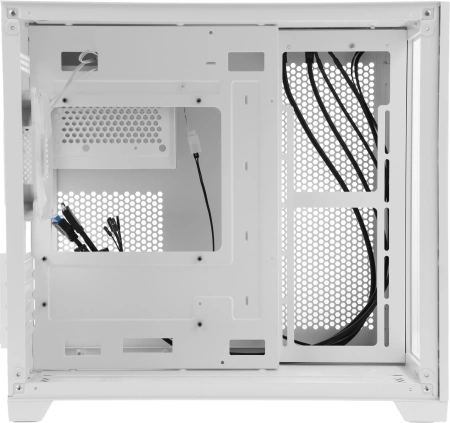 Корпус Formula Crystal Z5 TG белый без БП mATX 11x120mm 2xUSB2.0 1xUSB3.0 audio bott PSU