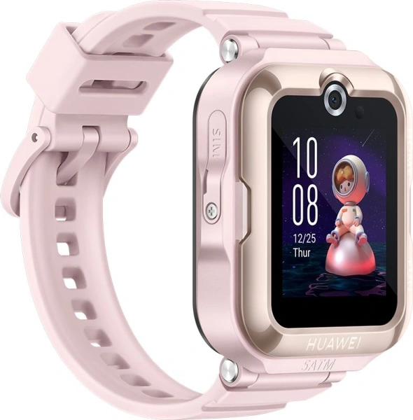 Смарт-часы Huawei Watch Kids 4 Pro Aslan-AL19 1.41" AMOLED корп.розовый рем.розовый (55027637)