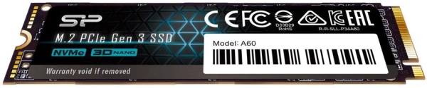 Накопитель SSD Silicon Power PCIe 3.0 x4 2TB SP002TBP34A60M28 M-Series M.2 2280