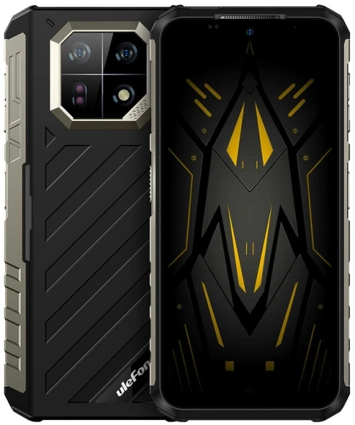Смартфон Ulefone Armor 22 256Gb 8Gb черный моноблок 3G 4G 2Sim 6.58" 1080x2408 Android 13 64Mpix 802.11 a/b/g/n/ac NFC GPS Protect FM microSD max512Gb