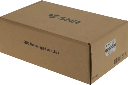 Коммутатор SNR SNR-S1908GP-2S (L2) 8x1Гбит/с 2SFP 8PoE 120W неуправляемый