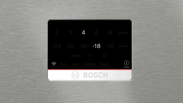 Холодильник Bosch KGP76AIC0N 2-хкамерн. нержавеющая сталь инвертер