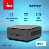 Неттоп IRU 110ALCN N100 (0.8) 8Gb SSD256Gb UHDG Windows 11 Pro GbitEth WiFi BT 30W черный (2012495)