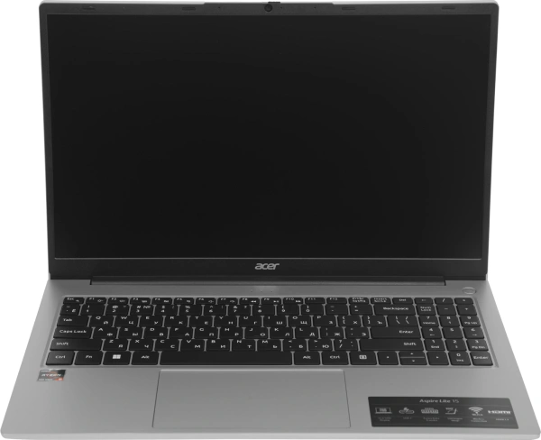 Ноутбук Acer Aspire Lite AL15-42P-R05S Ryzen 5 7430U 8Gb SSD512Gb AMD Radeon Graphics 15.6" IPS FHD (1920x1080) без ОС silver WiFi BT Cam (NX.D32CD.001)