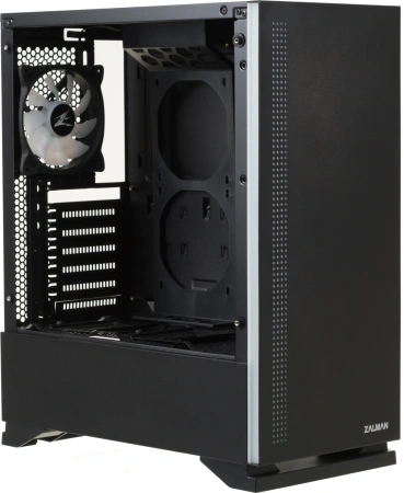Корпус Zalman S5 черный без БП ATX 6x120mm 2x140mm 2xUSB2.0 1xUSB3.0 audio bott PSU