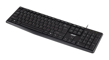 Клавиатура Acer OKW121 черный USB (ZL.KBDEE.00B) кабель 1.5м