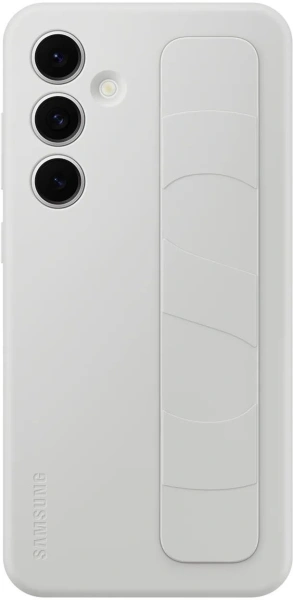 Чехол (клип-кейс) Samsung для Samsung Galaxy S24 FE Standing Grip Case S24FE серый (EF-GS721CJEGRU)
