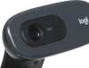 Камера Web Logitech HD Webcam C270 черный 0.9Mpix (1280x720) USB2.0 с микрофоном (960-000999)
