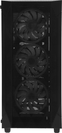 Корпус Bloody BD-CC107F черный без БП ATX 4x120mm 1xUSB3.0 audio bott PSU