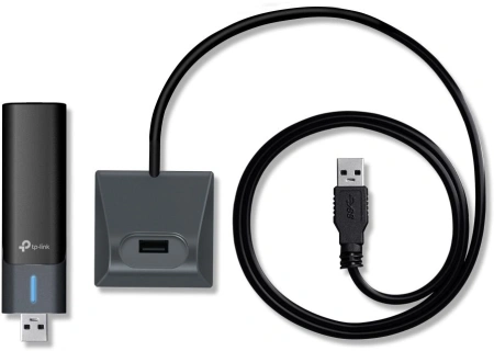 Сетевой адаптер Wi-Fi TP-Link Archer TXE70UH AXE5400 USB 3.0 (ант.внутр.) 2ант.