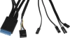 Корпус Azza Prime 360E черный без БП ATX 5x120mm 2x140mm 2xUSB3.0 audio bott PSU